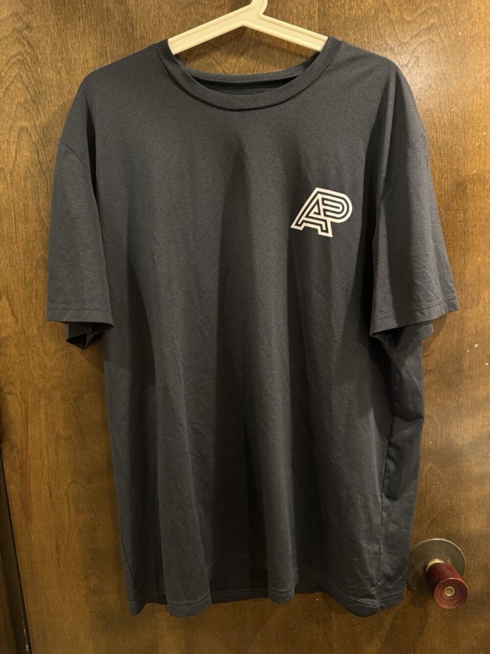 Albino & Preto Performance Shirt Mens Large Stretch Polyester BJJ MMA